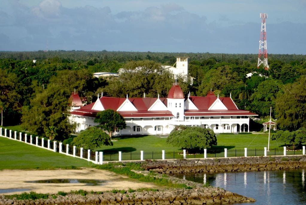Nuku'alofa, residência do rei de Tonga