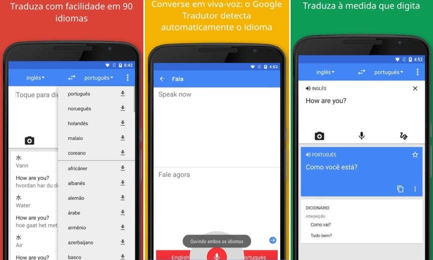 Google Tradutor agora suporta tradução de imagens na web