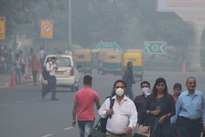 Curiosidades sobre a Índia poluição